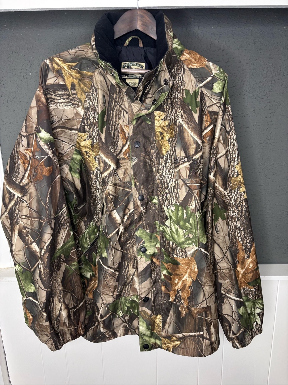 Field & Stream Men's Realtree Camo Performance Jacket - Brown/Green/Tan